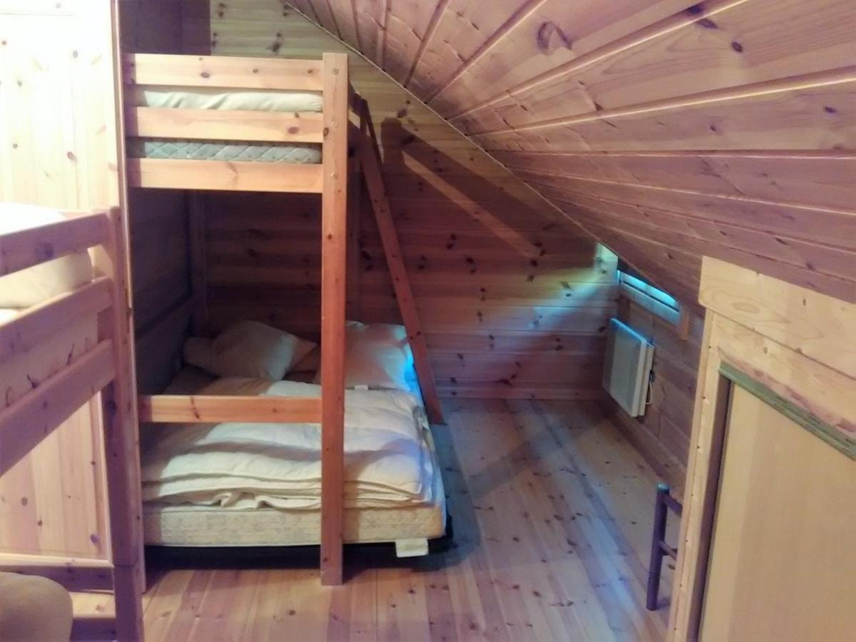 Chalet bois au milieu des Pyrénées LʼHospitalet-près-lʼAndorre Exterior foto