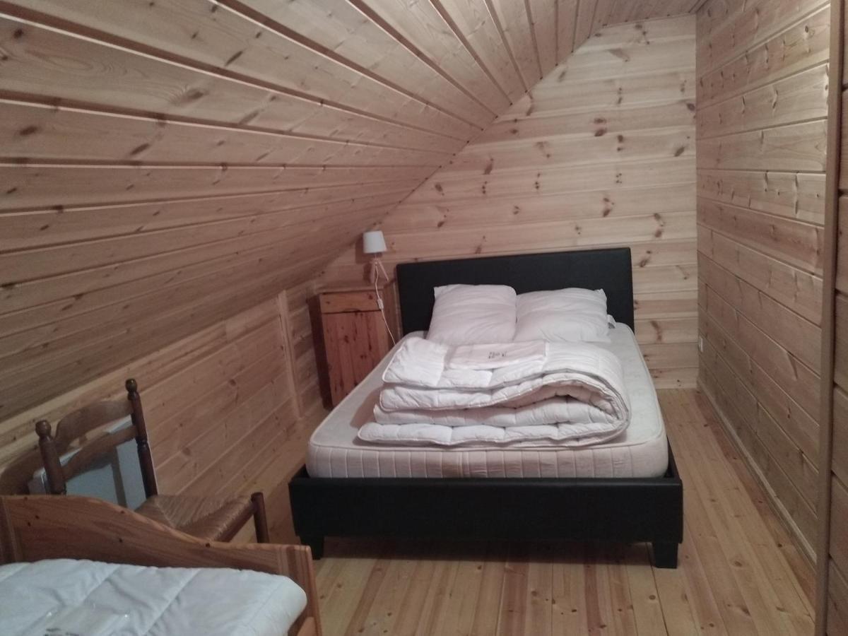 Chalet bois au milieu des Pyrénées LʼHospitalet-près-lʼAndorre Exterior foto